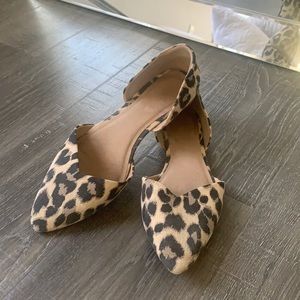Cheeta print Flats